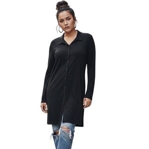 Vintage 90's/Y2K Chico's Womens Button Shirt Cardigan Minimalist Art to Wear 3